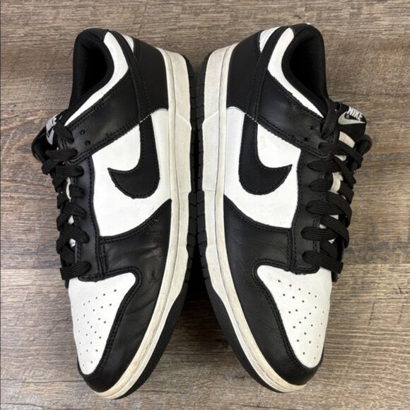Nike Dunk Low “Panda” Black / White Leather DD1391-100 • Men’s 9.5 - Picture 5 of 8